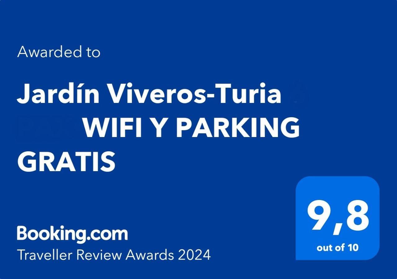 Апартаменти Jardin Viveros-Turia Валенсія Екстер'єр фото